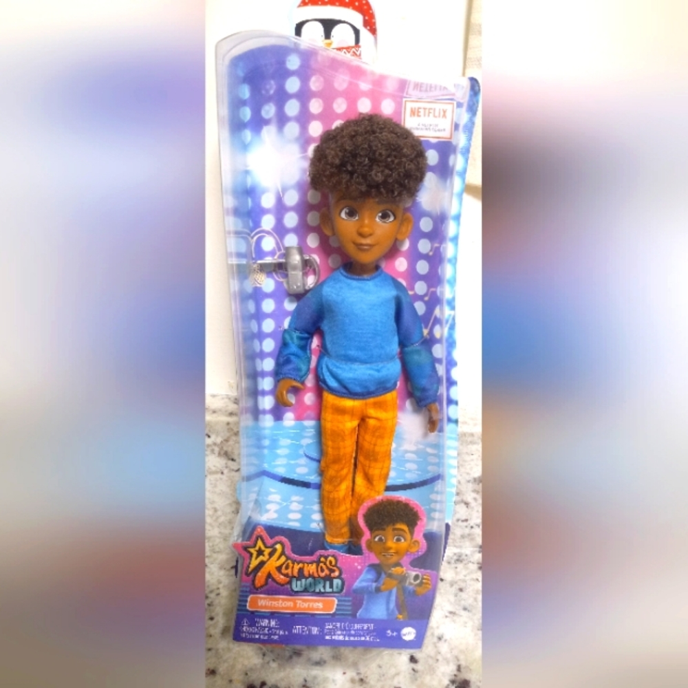 KARMA'S WORLD WINSTON TORRES DOLL BRAND NEW